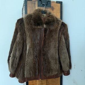 Brown Fur Jacket